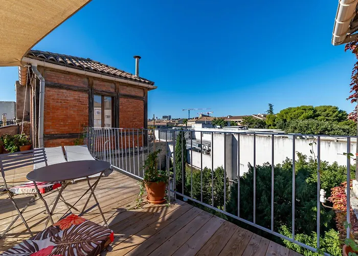 La Terrasse Suspendue Des Arenes - Nuit A Διαμέρισμα Νιμ