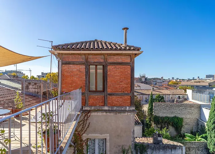 Διαμέρισμα La Terrasse Suspendue Des Arenes - Nuit A
